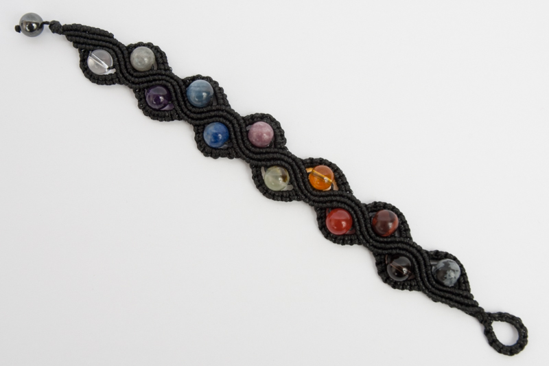Twelve Chakra Balancing Bracelet